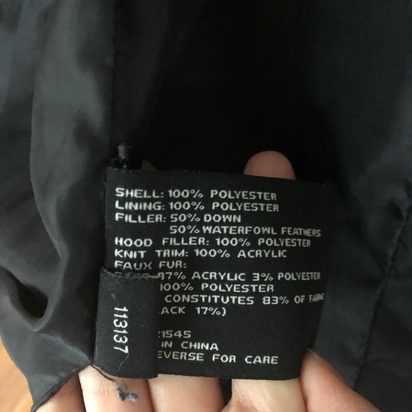 London Fog down coat - Picture 7 of 8